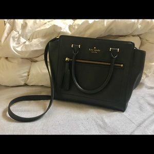 Black Kate Spade Crossover Bag